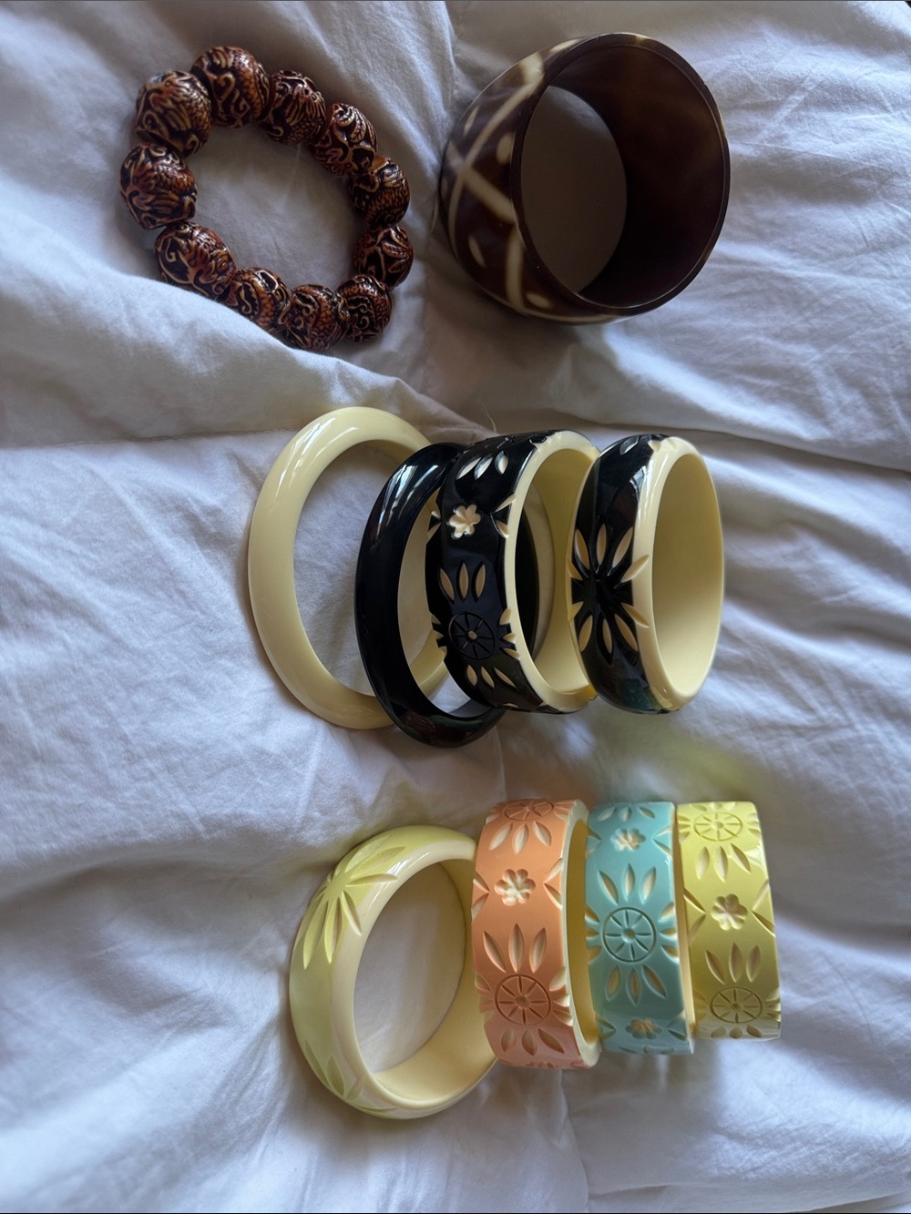 Lucky Lou the Palm Springs collection bangles and spacers